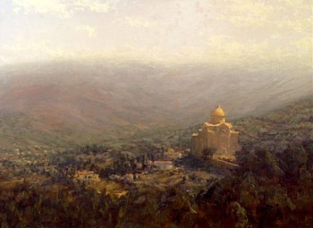 View of Santa Maria Nuova, Cortona, Berra
