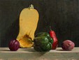 Squash, Pepper, Plum, Potatoe & Pear